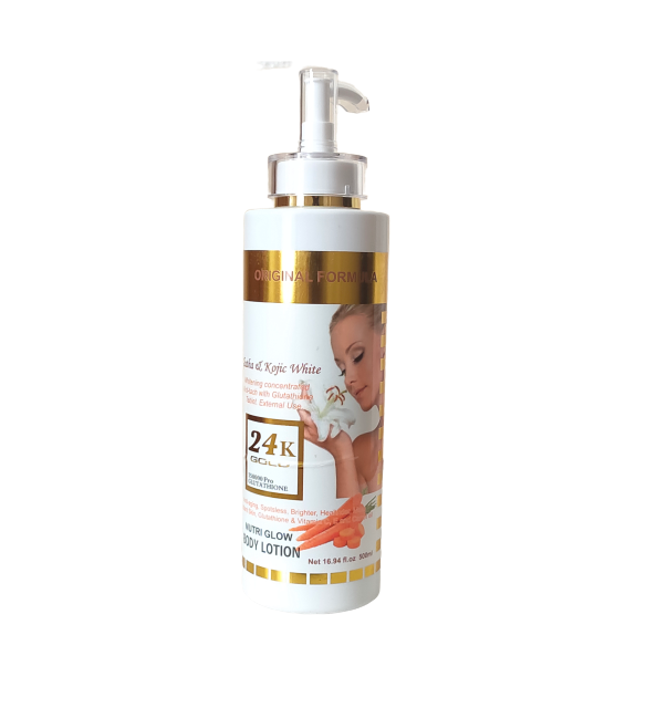 Lait éclaircissant Jaune D'Œuf - Anti-taches Extra Fort - 450ml - Avec Aloe Vera Et Huile D'argan