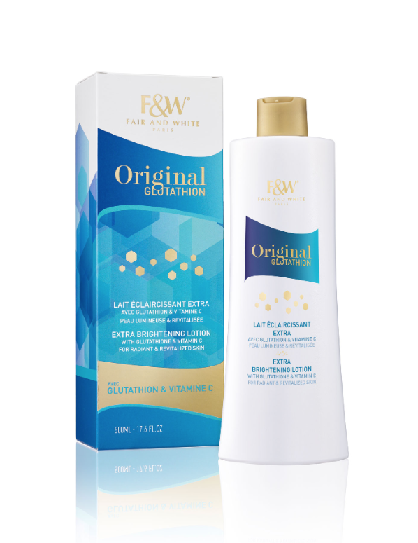 Lait éclaircissant Glutathione SPF 50 - Anti-taches, Hydratant - 500 Ml - Neuf Sous Emballage