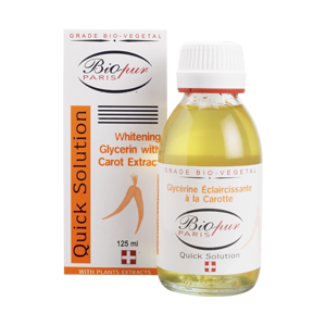 Glycérine éclaircissant à la carotte Bio Pur