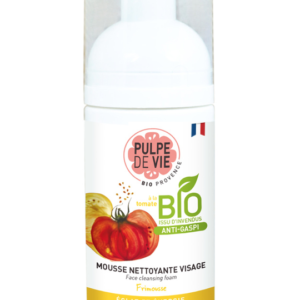 Mousse nettoyante visage à la tomate Pulpe de vie
