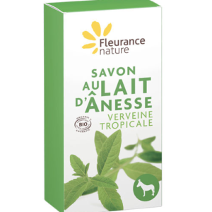 Savon bio au lait d’ânesse à la verveine tropicale