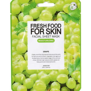 Masque hydratant en tissu au raisin