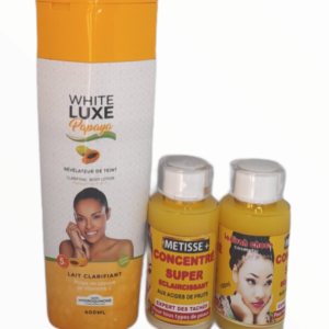 Lait White luxe et concentré métisse+ éclaircisant