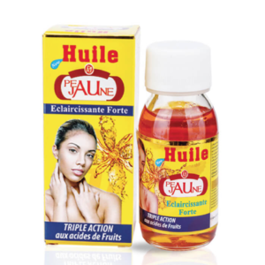 Huile éclaircissant Peau Jaune