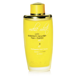 Lotion éclaircissant pour les mains, pieds et cicatrices Melie White