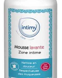 Mousse lavante zone intime Intimy Care