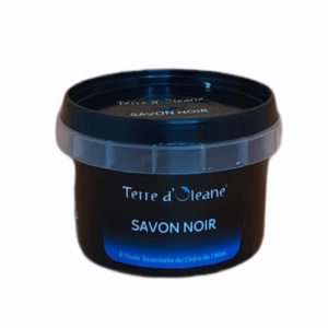 Savon noir à l'huile Essentielle du Cèdre de l'atlas