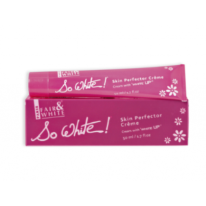 Tube crème éclaircissant So white Fair and White