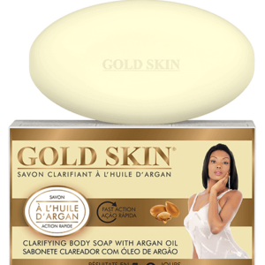 Savon éclaircissant Gold Skin à l'huile d'argan