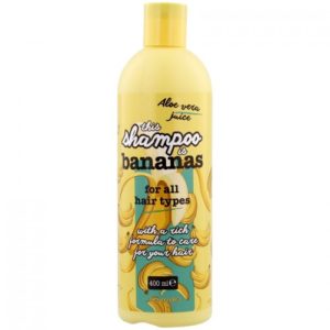 Shampoing à la banane enrichi à l'aloe vera