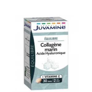 Complèment alimentaire au collagène marin acide hyaluronique Laboratoire Juvamine
