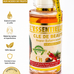 Huiles essentielle éclaircissante Clé de beauté