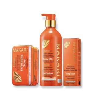 Gamme éclaircissant Extrême Actif Intense Makari de Suisse