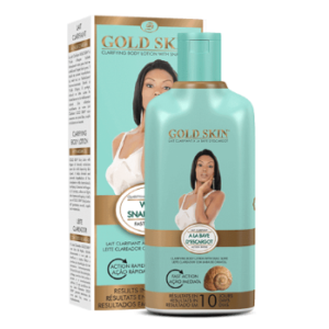 Lait éclaircissant Gold Skin à la bave d'escargot