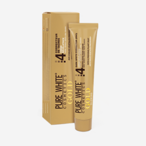 Créme tube éclaircissant Pure White Gold Glowing