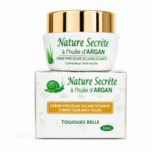 Crème éclaircisssant Nature Secrète à l'huile d'argan