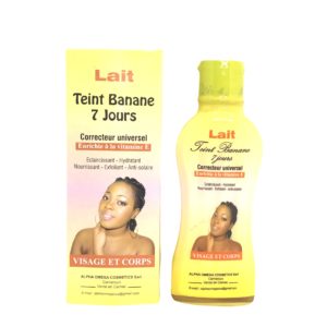 Lait éclaircissant Teint Banane 7 jours
