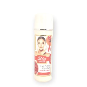 Lait éclaircissant Miss Soudan au Gluta Kojic et Papaye