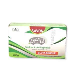 Savon gommante éclaircissant LALALA exfoliante.