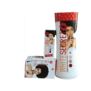 Lait sèrum savon  White Secrete teint sans boutons