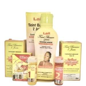 Gammes éclaircissant Teint Banane 7 jours ZeroTâches