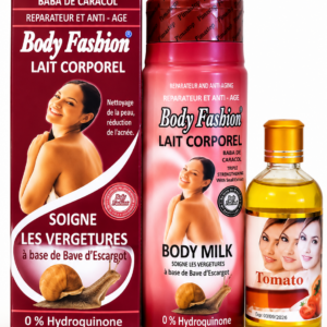 Lait éclaircissant Body Fashion et concentré