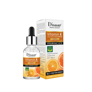 Sérum éclaircissant pour le visage à la vitamine C et acide hyaluronique anti-tâches 30 ml
