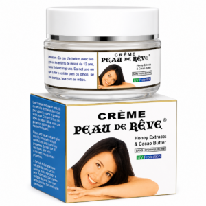 Crème Éclaircissante Peau de Rêve® Miel & Cacao Hydratante