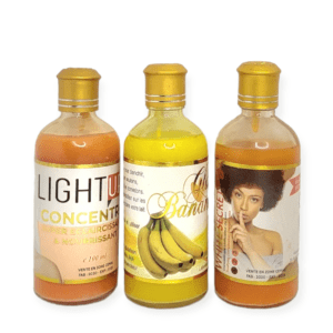 Trois Concentrés éclaircissant Blanchissant