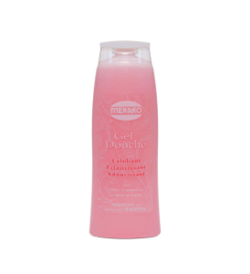 Gel douche éclaircissant et exfoliant Mekako