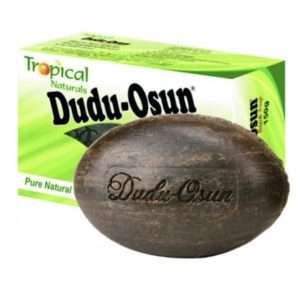 Savon noir africain exfoliant Dudu Osun