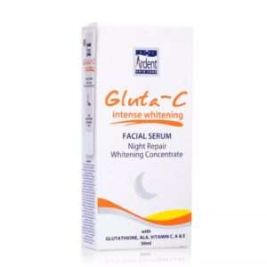Sérum Tube  Visage Gluta-C   éclaircissant  réparateur nuit