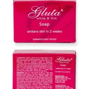 Savon  Gluta  Éclaircissant raffermit en 2 Semaines.