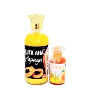 Concentré  éclaircissant Gluta AHA Papaya  05 Jours Et Vit C