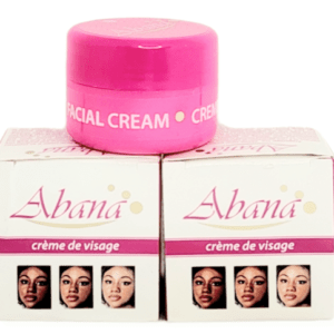 2 crèmes éclaircissant anti-tâches Abana Déménageurs Des Tâches Anti-fard Radide.