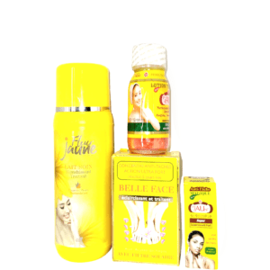 Gamme Soin Traitante Blanchissant A L'essence de Fleur Jaune