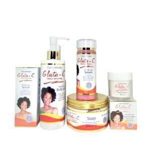 Gammes éclaircissant gluta C & E 4x éclaircissante