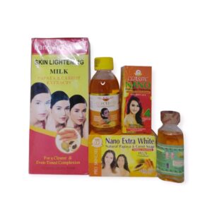 Gamme super éclaircissant Nano Extra white  Rapide7jours