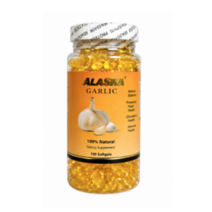 Capsule Gel à l'huile d'ail Alaska 500 gélules Natural Anti-biotic