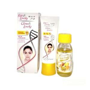 Crème éclaircissant Fair and Lovely Et Huile Embellit rajeunit adoucir lisse. Action Anti-rides.