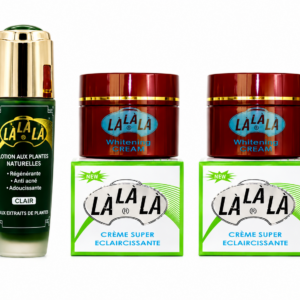 Lala Lotion Éclaircissante aux Plantes Naturelles +2 Crémes