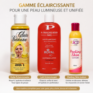 Kit Éclaircissant Visage & Corps – Teint Uniforme & Glow