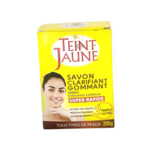 Savon ÉclaircissantTeint Jaune Unifiant