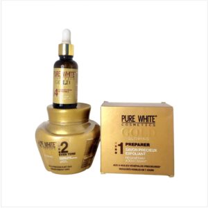 trio éclaircissant visage Pure White Gold