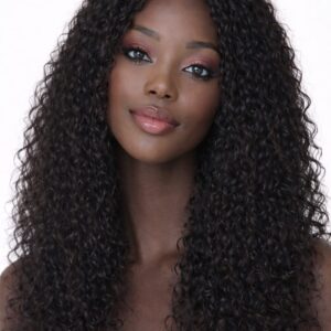 Perruque Indienne Bouclée Naturelle-cheveux100% Naya