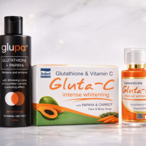 Gamme Gluta-C Glutathion & Vitamine C – Soin Éclaircissant