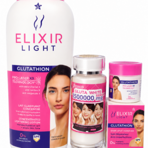 Pack Éclaircissant Elixir Light Glutathion – Anti-Taches Unifiant