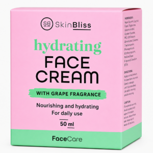 Crème Hydratante Visage SkinBliss Raisin 50ml & Éclat Lisse