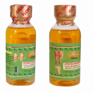 2Lotions Éclaircissante Floris  Anti Taches Mains, Pieds & Jambes