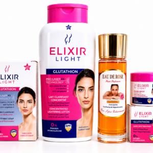 Elixir Light Glutathion Coffret Éclaircissant & Huile Peau de Rêve